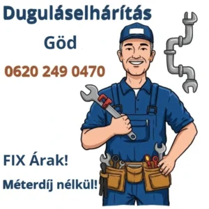 Duguláselhárítás Göd teljes területén gyorsan és szakszerűen
