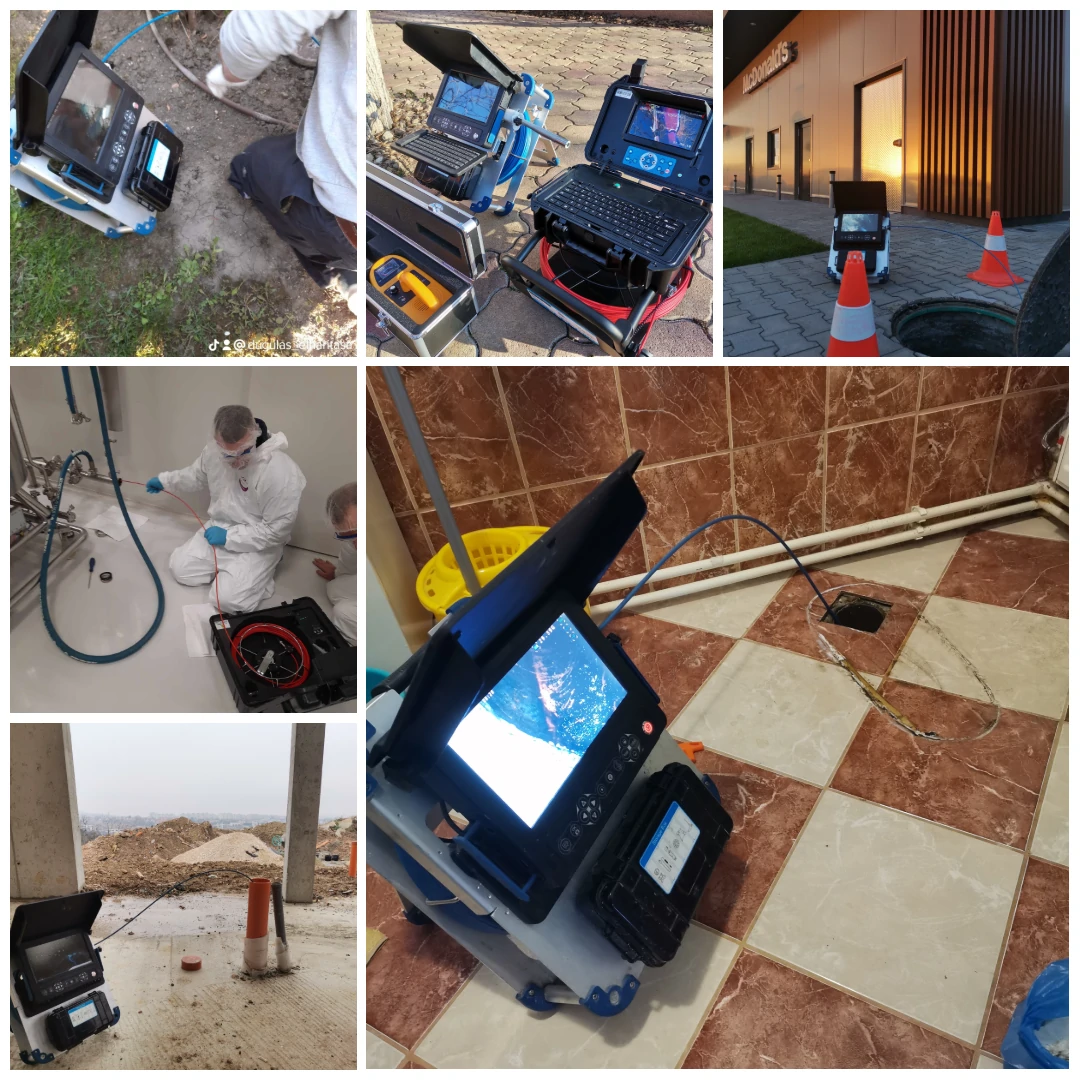 Kamerás csatornavizsgálat a XVI. kerületben