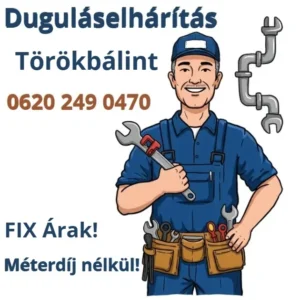 Duguláselhárítás Törökbálint – fix áras tisztítás az egész területen modern eszközökkel profi csapattal