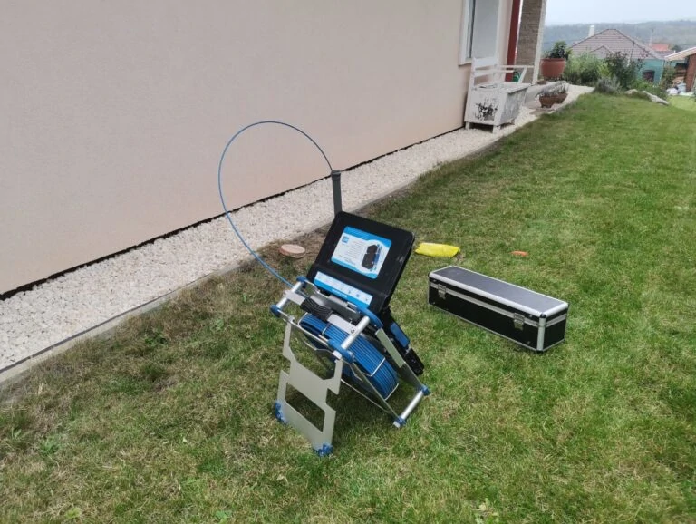 Kerti csatornabekötés kamerás vizsgálata – kültéri szakasz ellenőrzése és hibák feltárása