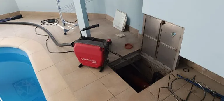 Helyszíni duguláselhárítás Nagytarcsán